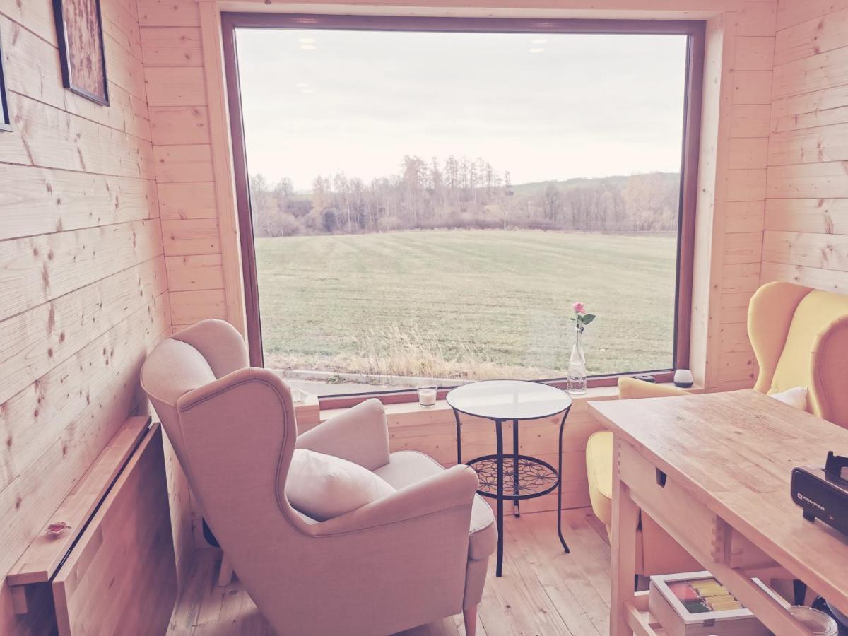 Treehome Tinyhouse Střítež Buitenkant foto