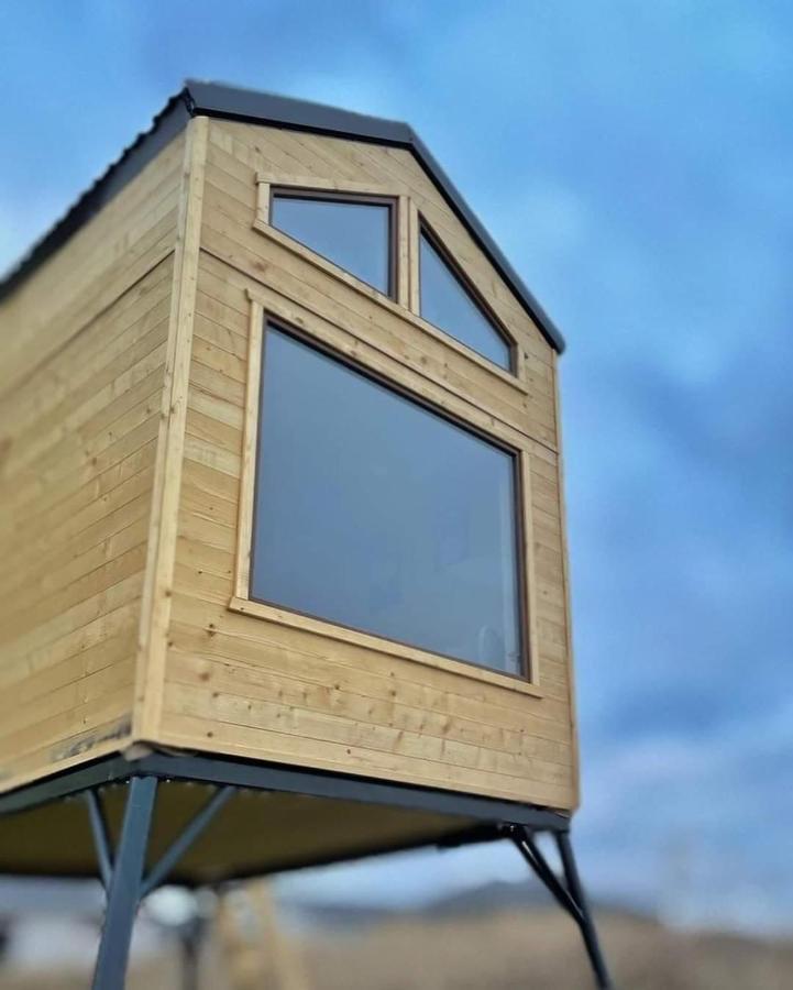 Treehome Tinyhouse Střítež Buitenkant foto