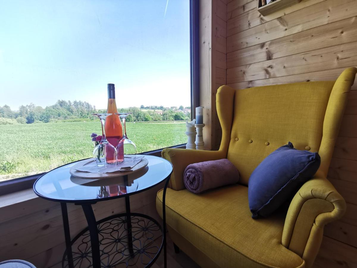 Treehome Tinyhouse Střítež Buitenkant foto