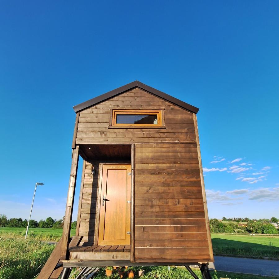 Treehome Tinyhouse Střítež Buitenkant foto
